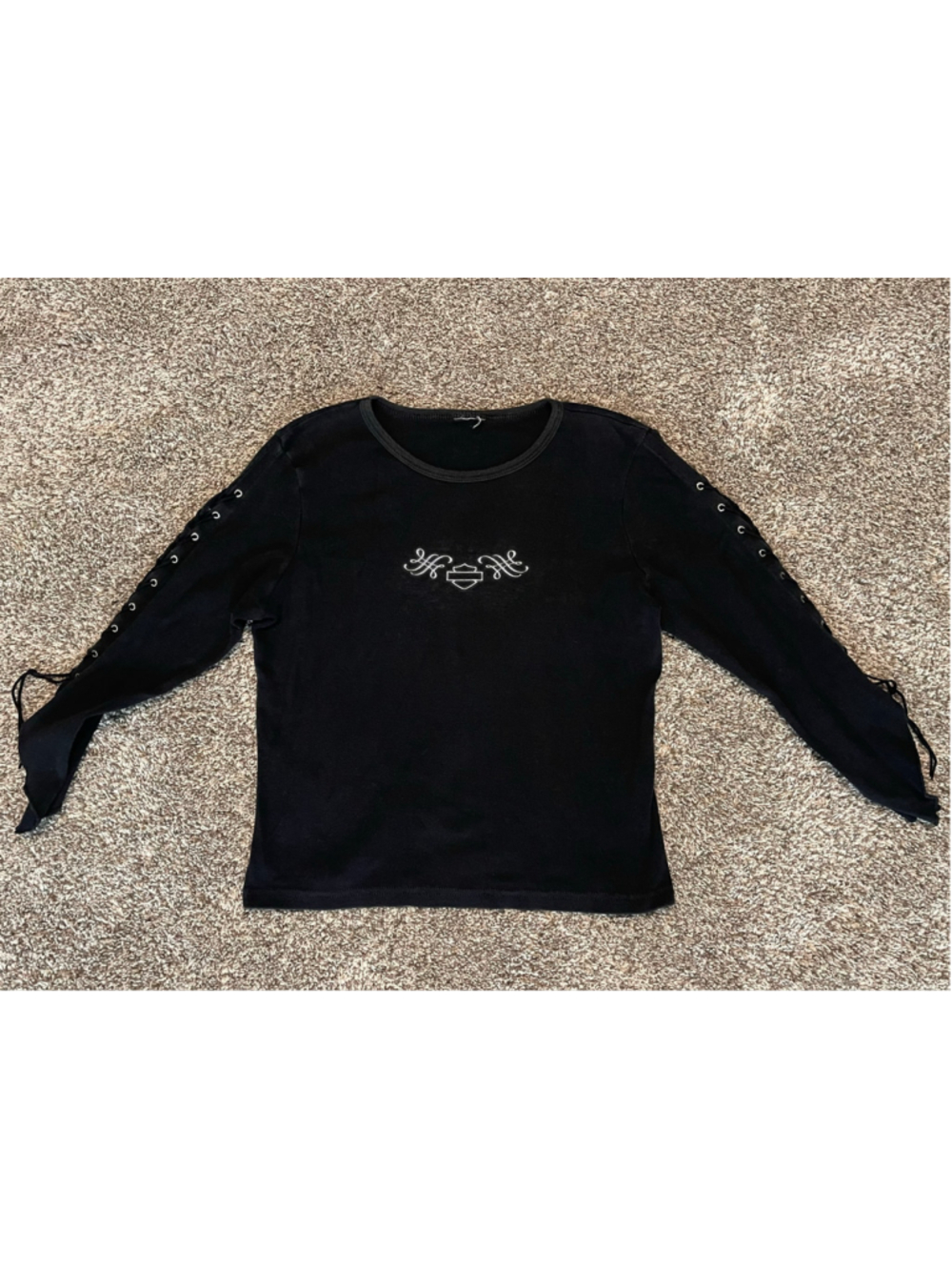 Harley-Davidson Women’s Long Sleeve Tee, Approximate Size Medium